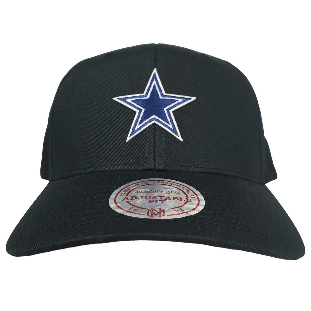 Dallas Cowboys Mitchell & Ness NFL Pro Fit Snapback Hat Cap Embroidery Logo NWT